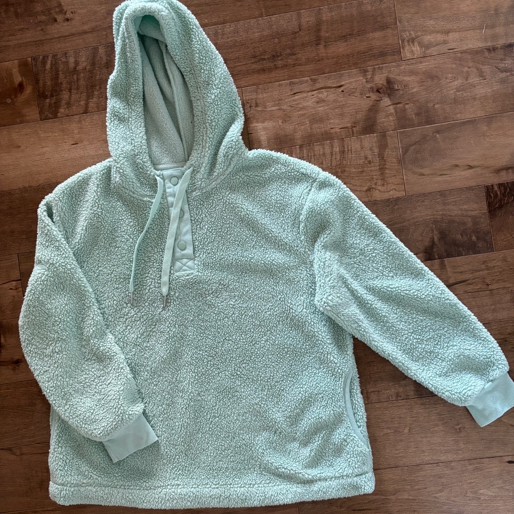 Koolaburra Mint Green Sherpa Jacket